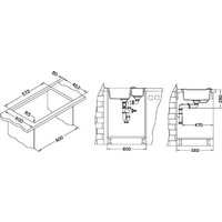 Кухонная мойка Alveus Rock 80 G04M 4218004 - Превью изображения №3 — Интернет-магазин ПроЗаказ
