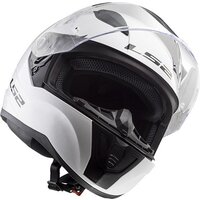 Мотошлем LS2 FF353 Rapid Kid mini Single Mono (M, белый) - Превью изображения №6 — Интернет-магазин ПроЗаказ