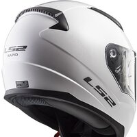 Мотошлем LS2 FF353 Rapid Kid mini Single Mono (M, белый) - Превью изображения №9 — Интернет-магазин ПроЗаказ