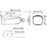 IP-камера Dahua DH-IPC-HFW3449T1P-AS-PV-0280B - Превью изображения №2 — Интернет-магазин ПроЗаказ