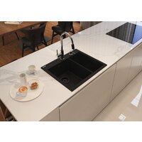 Кухонная мойка Deante Eridan ZQE N503 (черный) - Превью изображения №3 — Интернет-магазин ПроЗаказ