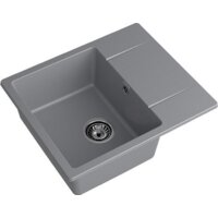 Кухонная мойка GranFest Urban GF-UR-258L (темно-серый) - Превью изображения №2 — Интернет-магазин ПроЗаказ