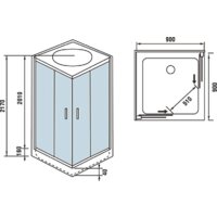 Душевая кабина WeltWasser WW500 Laine 904 - Превью изображения №11 — Интернет-магазин ПроЗаказ