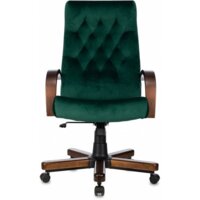 Офисное кресло Бюрократ T-9928WALNUT Fabric (зеленый Italia Green/дерево) - Превью изображения №11 — Интернет-магазин ПроЗаказ