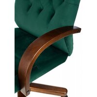 Офисное кресло Бюрократ T-9928WALNUT Fabric (зеленый Italia Green/дерево) - Превью изображения №13 — Интернет-магазин ПроЗаказ