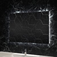  Пекам Зеркало Greta Fly 100x60 GretaFly-100x60sp (с подсветкой, сенсором на прикосновение и подогревом) - Превью изображения №6 — Интернет-магазин ПроЗаказ