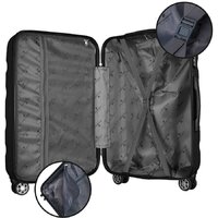 Чемодан-спиннер Peterson PTN 5806-W-XS (серый) - Превью изображения №7 — Интернет-магазин ПроЗаказ