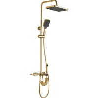 Душевая система  Rea Helix Gold REA-P6619 - Превью изображения №9 — Интернет-магазин ПроЗаказ