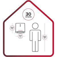 Накопительный электрический водонагреватель Ariston Velis Style R 30 - Превью изображения №6 — Интернет-магазин ПроЗаказ