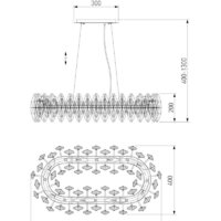 Подвесная люстра Bogate's 372/8 Strotskis - Превью изображения №5 — Интернет-магазин ПроЗаказ