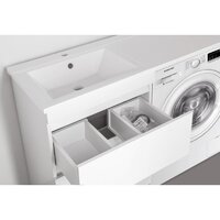  Style Line Тумба под умывальник Оптима 40 2 ящика Plus (напольная) - Превью изображения №5 — Интернет-магазин ПроЗаказ