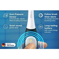Электрическая зубная щетка Oral-B iO2 Electric Toothbrush with Travel Case (Night Black) - Превью изображения №5 — Интернет-магазин ПроЗаказ