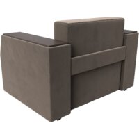 Кресло-кровать Лига диванов Атлантида 113839 (велюр коричневый) - Превью изображения №5 — Интернет-магазин ПроЗаказ