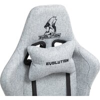 Игровое (геймерское) кресло Evolution Tactic Pro (серый) - Превью изображения №5 — Интернет-магазин ПроЗаказ