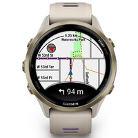 Умные часы Garmin Forerunner 970 47 мм (бежевый/фиолетовый) - Превью изображения №2 — Интернет-магазин ПроЗаказ