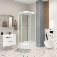 Душевая кабина Niagara Promo P100/80/26R/MT 100x80x215 - Превью изображения №5 — Интернет-магазин ПроЗаказ