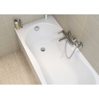 Ванна Cersanit Nike 170x70 с ножками со смесителем Brasko (с сифоном Prime черным) - Превью изображения №5 — Интернет-магазин ПроЗаказ