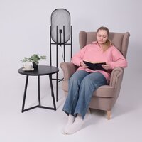 Торшер AksHome Cage E27 (черный) - Превью изображения №2 — Интернет-магазин ПроЗаказ