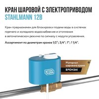 Электрический вентиль Stahlmann 1/2F 12В 2282755 - Превью изображения №3 — Интернет-магазин ПроЗаказ