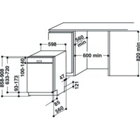 Встраиваемая посудомоечная машина Whirlpool WBC 3C26 B - Превью изображения №3 — Интернет-магазин ПроЗаказ