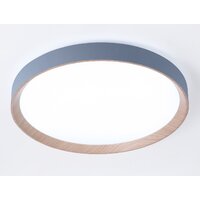 Светильник-тарелка Ambrella light FZ1322 (серый/светлое дерево) - Превью изображения №4 — Интернет-магазин ПроЗаказ