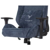 Игровое (геймерское) кресло Knight N1 Fabric Light-27 (синий) - Превью изображения №7 — Интернет-магазин ПроЗаказ