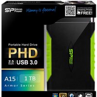 Внешний накопитель Silicon-Power Armor A15 1TB (SP010TBPHDA15S3K) - Превью изображения №2 — Интернет-магазин ПроЗаказ