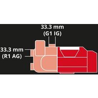 Садовый насос Einhell Aquinna 18/30 F LED Automatic 4180460 (без АКБ) - Превью изображения №2 — Интернет-магазин ПроЗаказ