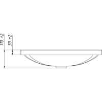 Умывальник Belux Порто ПО 500 - Превью изображения №3 — Интернет-магазин ПроЗаказ