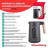 Электрический чайник Klausberg KB-7892 - Превью изображения №6 — Интернет-магазин ПроЗаказ