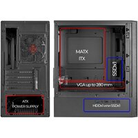 Корпус Ginzzu CL405 - Превью изображения №6 — Интернет-магазин ПроЗаказ