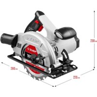 Дисковая (циркулярная) пила Зубр ПД-55 - Превью изображения №2 — Интернет-магазин ПроЗаказ
