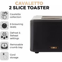 Тостер Tower Cavaletto T20036RG - Превью изображения №4 — Интернет-магазин ПроЗаказ