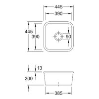 Villeroy & Boch Cisterna 50 670302FU