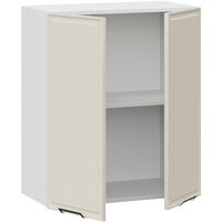 Шкаф навесной Трия Белладжио 1В6 (белый/софт панакота) - Превью изображения №2 — Интернет-магазин ПроЗаказ