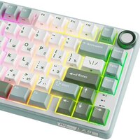 Клавиатура Royal Kludge R75 RGB Sky Cyan (RK Brown) - Превью изображения №7 — Интернет-магазин ПроЗаказ