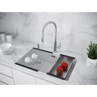 Кухонная мойка Paulmark Lumi LU74SK-WH - Превью изображения №4 — Интернет-магазин ПроЗаказ