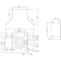 Крепление для камер видеонаблюдения Dahua DH-PFA151 - Превью изображения №6 — Интернет-магазин ПроЗаказ