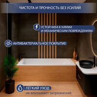 Ванна Lauter Brio 170 21S1700 (с ножками) - Превью изображения №3 — Интернет-магазин ПроЗаказ