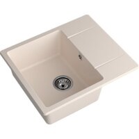 Кухонная мойка GranFest Urban GF-UR-258L (белый) - Превью изображения №2 — Интернет-магазин ПроЗаказ