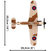 Конструктор Cobi Historical Collection WWII Hawker Hurricane Mk.I - Превью изображения №8 — Интернет-магазин ПроЗаказ
