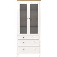 Шкаф-витрина Mio Tesoro Сага 90 2.08.07.130.14 (белый/ясень) - Превью изображения №2 — Интернет-магазин ПроЗаказ