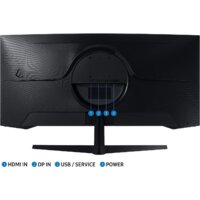 Игровой монитор Samsung Odyssey G5 LC34G55TWWPXEN - Превью изображения №19 — Интернет-магазин ПроЗаказ