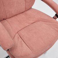 Офисное кресло TetChair Softy LUX (флок, розовый) - Превью изображения №14 — Интернет-магазин ПроЗаказ