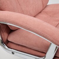 Офисное кресло TetChair Softy LUX (флок, розовый) - Превью изображения №12 — Интернет-магазин ПроЗаказ