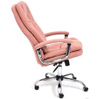 Офисное кресло TetChair Softy LUX (флок, розовый) - Превью изображения №9 — Интернет-магазин ПроЗаказ