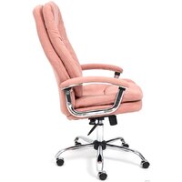 Офисное кресло TetChair Softy LUX (флок, розовый) - Превью изображения №7 — Интернет-магазин ПроЗаказ