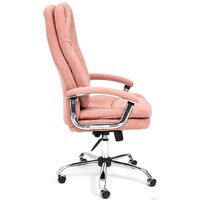 Офисное кресло TetChair Softy LUX (флок, розовый) - Превью изображения №6 — Интернет-магазин ПроЗаказ
