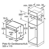 Электрический духовой шкаф Bosch Serie 8 HSG7364B1 - Превью изображения №10 — Интернет-магазин ПроЗаказ