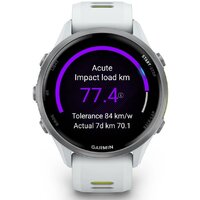 Умные часы Garmin Forerunner 970 47 мм (белый/зеленый) - Превью изображения №5 — Интернет-магазин ПроЗаказ